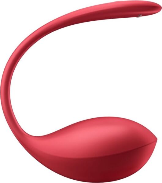 Red Satisfyer Shiny Petal flexible vibrator