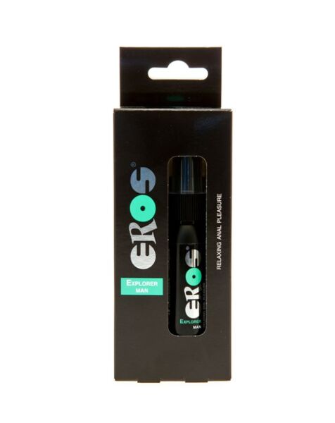 Eros Explorer Man anal relaxing spray in its 30 ml bottle