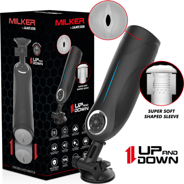 Jamyjob Milker automatic stroker with suction cup base
