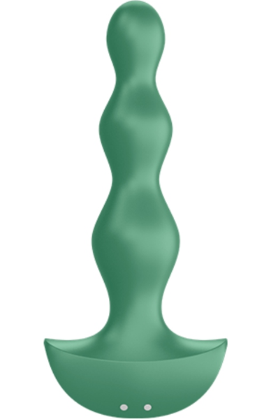 Satisfyer Lolli Plug 2 vibrating butt plug, with its ball-shaped design and wide base
