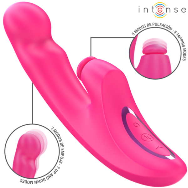 Intense EMI 3-in-1 silicone vibrator