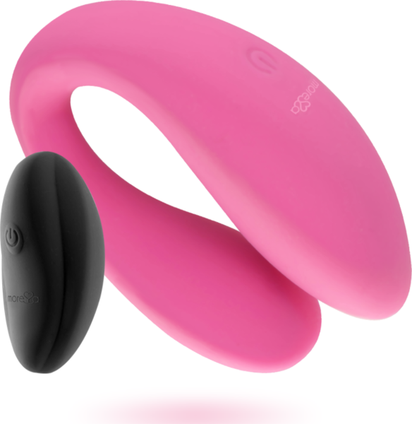 Moressa Lauren couples vibrator, U-shaped, made of silicone