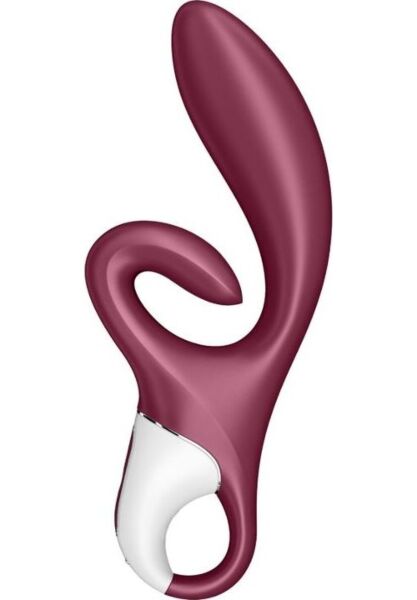 Satisfyer Touch Me rabbit vibrator with its two-arm clitoral stimulator