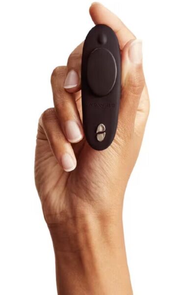We-Vibe Moxie+ wearable panty vibrator with its wireless remote