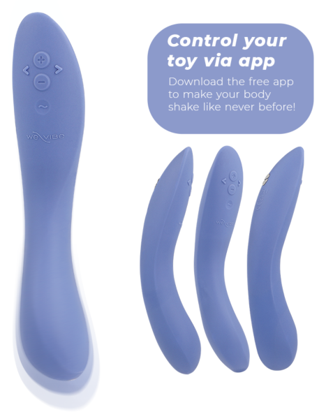 Blue We-Vibe Rave 2 vibrator for the G-spot and clitoris