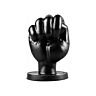ALL BLACK FIST 13 CM Anal Buttplug for Fisting Pleasure