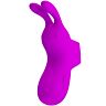 Vibrator Pretty Love Smart Thimble with Rabbit Features