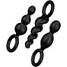 Satisfyer Trio Plugs Black