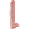 Dildo King Cock Realistic 38 cm with Testicles