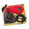 Bondage Set INEDIT Dominatrix Whip Kit with Satin Mask