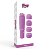 Mini Vibrator GLOSSY Kurt with Interchangeable Heads