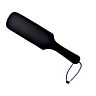 Whip Bound Leather Paddle Durable Nubuck Leather