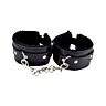 Restraints Bound to Please Furry Plush Wrist Cuffs with Chain