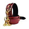 Restraints Bound to Please Red Ankle Cuffs with Soft Lining