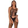 Bodystocking Lace by LJ Halter Neck Design