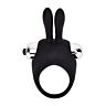 Cock Ring Loving Joy Silicone Vibrating Rabbit with Clitoral Stimulator