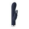 Nauti Silicone Rabbit Vibrator with Curved Tip