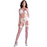 Lingerie Set CHILIROSE CR 4862 with Lace and Stockings