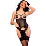 Chilirose CR 4831 Corset Set with Open Cups