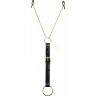 Fetish Fantasy Gold Penis Ring and Nipple Clamps