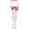 Leg Avenue Thigh Highs with Bow Detail