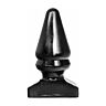 Anal Plug ALL BLACK 28.5 CM | Cone-shaped Design