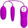 Double Vibrating Egg Pretty Love Irma - 12 Vibration Functions