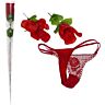 Adult Toy Diablo Picante Rose Convertible Thong