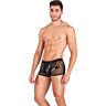 Men's Boxer S Pleasures Black with Teasing Design