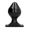Anal Plug ALL BLACK 16.5 cm for Comfortable Stretching