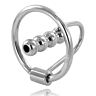 Gland Ring with Urethral Plug METAL HARD 28MM