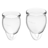 Menstrual Cup Satisfyer Feel Confident Set 15 + 20 ml