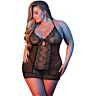 Lingerie Loviux Chemise & G-Set Black L/XL Sexy Outfit