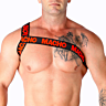 MACHO Roman Harness S/M - Distinctive Elastic Design