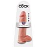 Dildo King Cock 12" with Realistic Touch