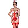 Nurse Bodysuit Chilirose CR 4631 with Open Crotch