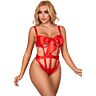 Bodystocking SUBBLIME 954468 Openwork Body with Bow