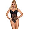 Bodysuit SUBBLIME Lace Crotchless Push-Up Design