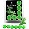 Brazilian Balls Set 6 Mint by SECRETPLAY for Lubrication