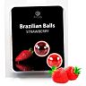 2 Brazilian Balls Secretplay with Strawberry Flavour