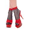 Short Socks Music Legs CALCETIN CORTO Fishnet Design