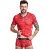 Men's T-Shirt ANAIS BRAVE with Floral Lace