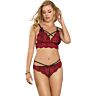 Lingerie Set Sublime Floral Lace Top and Thong