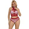 Lingerie Set Sublime 952402 Fishnet with Diamonds