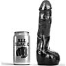 ALL BLACK Realistic Anal Dildo 20cm