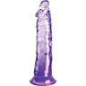Realistic Dildo King Cock Clear 19.7 CM