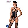 Passion Amanda Corset Eco Leather L XL Seductive Design