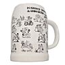 Ceramic Mug Diablo Picante with Erotic Illustrations