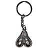 Keychain Diablo Picante Silver Eggs - Fun and Provocative Design