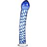 Glass dildo S Pleasures Crystal AQUARIUS